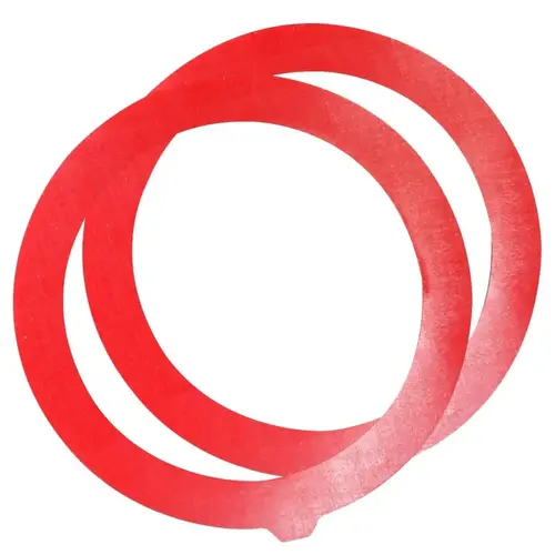 Keeney K836-94 Seal Kit, 3 in Dia, Red, For: American Standard Champion 3 or Kohler Class 5 and 6 Toilets Pair
