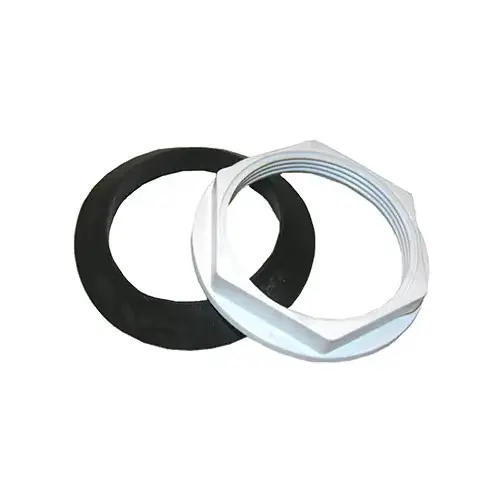 LARSEN SUPPLY CO., INC. 03-2011 Toilet Flush Valve Jam Nut With W-206 Washer, 2-In.