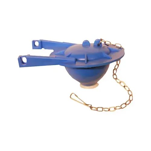 LARSEN SUPPLY CO., INC. 04-2151 Toto-Style Toilet Flapper, Blue, 3-In.