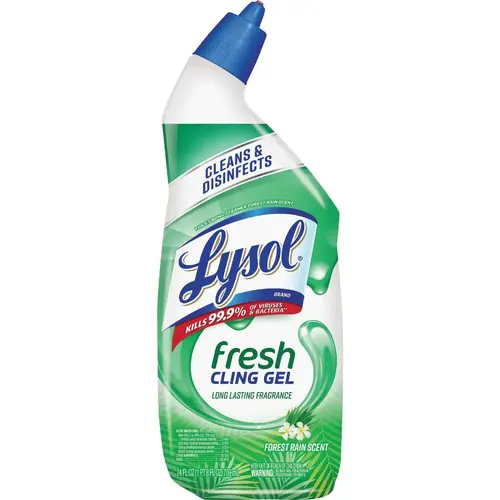LYSOL 1920098010-XCP9 Toilet Bowl Cleaner Cling Gel Country Scent 24 oz Gel - pack of 9