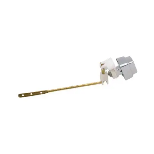 Master Plumber 709-915 Push-Button Toilet Flush Lever, Side-Mount, Chrome Finish