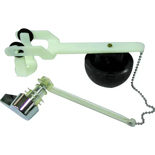 Orgill 070990 Eljer Toilet Flush Valve Assembly, For: Eljer Touch-Flush Unit Black/Silver/White