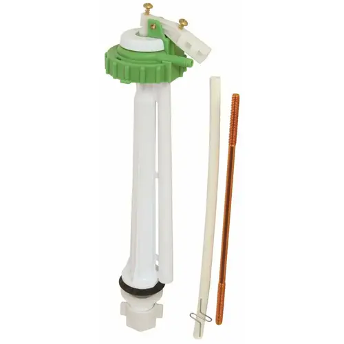 Proplus PPCF220201-8 10 in. Ballcock Anti-siphon Flush Valve for Coast White