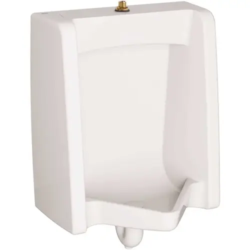 American Standard 6590.001.020 Washbrook Series 6590001.020 Urinal, 0.1 to 0.8 gpf, Vitreous China, White, 4 in Rough-In