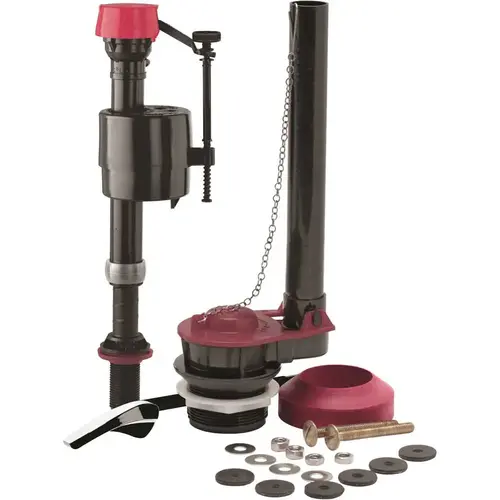 Fluidmaster PRO45K Pro Series Complete Toilet Repair Kit Assorted Colors