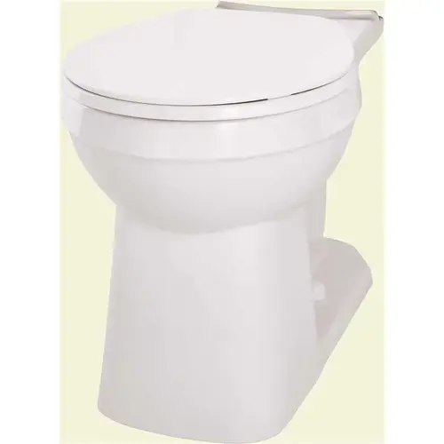 Gerber Plumbing GAB21852 Avalanche Elite 1.28/1.6 GPF ADA Round Front Toilet Bowl Only in White