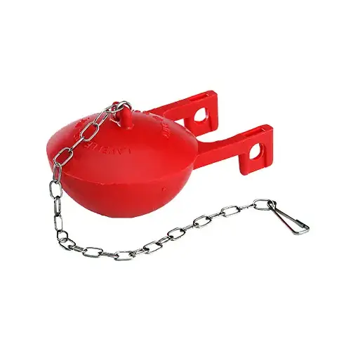Korky 58BP Flush Ball Flapper, Chlorazone Rubber, Red, For: Kohler 2-Piece Toilets