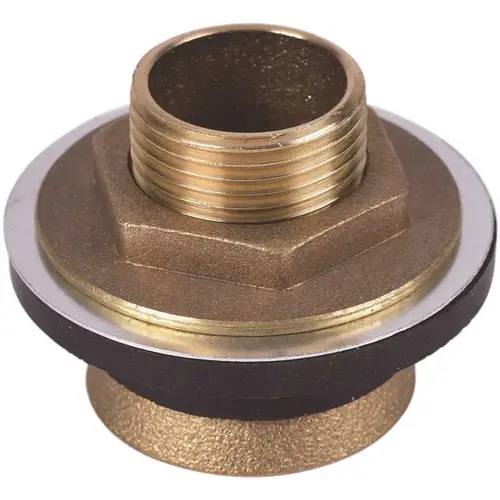 Oatey 4030 1 in. x 3/4 in. Urinal Closet Spud Brass