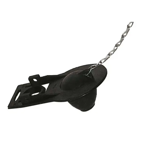 Proplus 609537 RUBBER TOILET FLAPPER Black