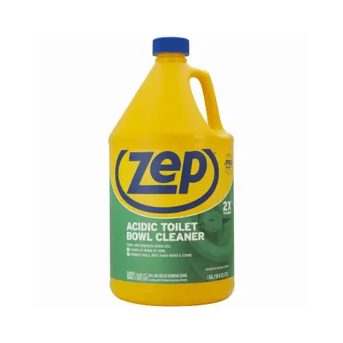 Zep, Inc. R43710-XCP4 ZUATB128 Toilet Bowl Cleaner, 1 gal, Liquid, Fresh Wintergreen, Mint, Blue - pack of 4