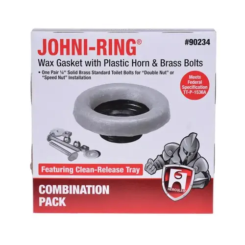 HERCULES 90234 Wax Ring Kit Johni-Ring Multicolored Multicolored