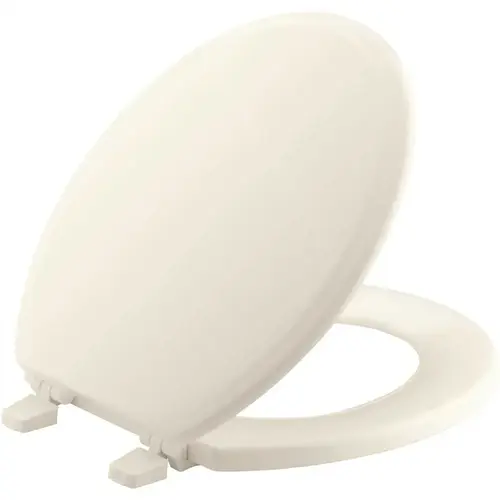 Kohler K-4695-96 Ridgewood Round Closed Front Toilet Seat in Biscuit