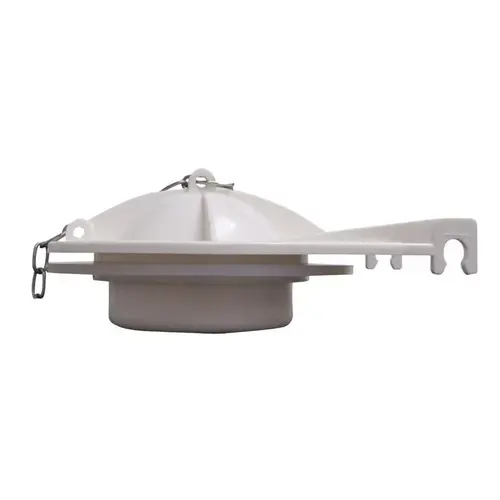 Plumb Pak K833-2 Toilet Tank Flapper, Plastic, For: 3 in American Standard Cadet Flush Valves White