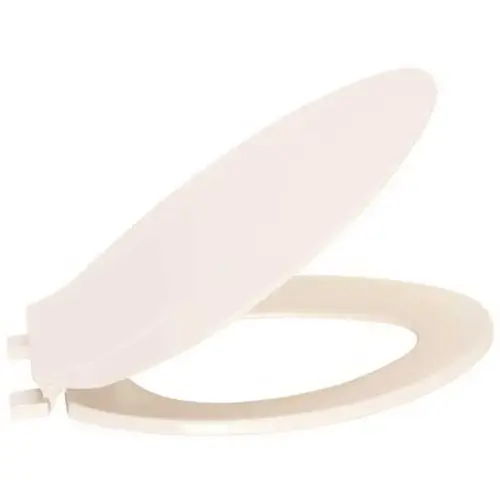 Proplus PP1600-001 Economy Elongated Closed Front Toilet Seat in White
