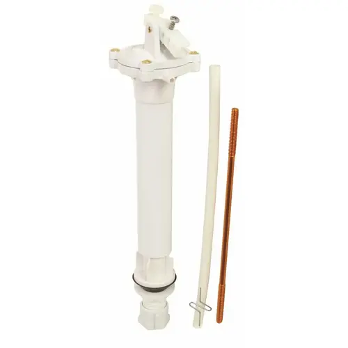 Proplus PPHV220301-8 10 in. Ballcock Anti-siphon Flush Valve for Hooverline White
