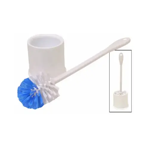 Quickie 305ZQK BRUSH/CADDY TOILET BOWL White
