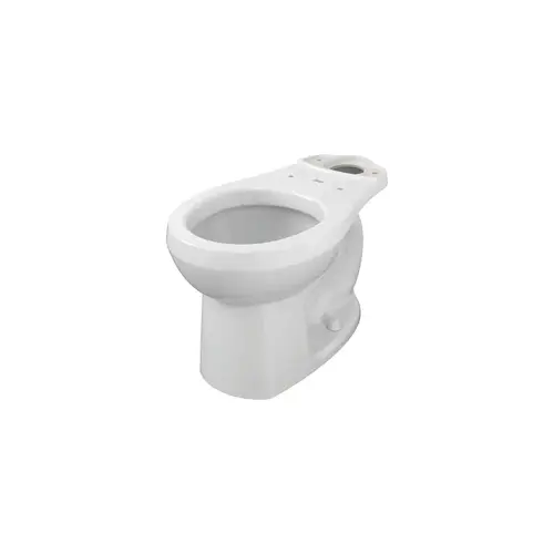 American Standard 3437D101.020 Colony 3 Series Standard Height Toilet Bowl, Round, 1.28 gpf Flush, 12 in Rough-In, White