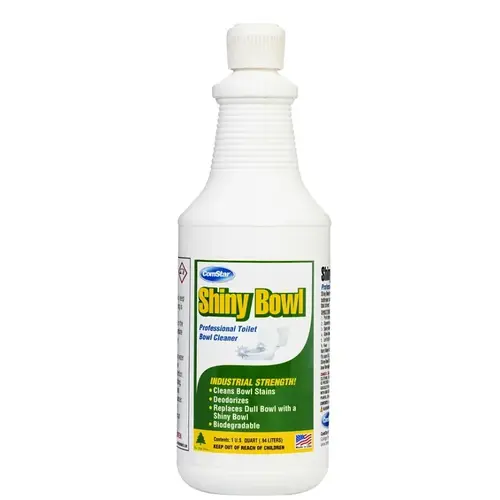 ComStar 30-705 Toilet Bowl Cleaner, 1 qt, Liquid, Sharp, Blue