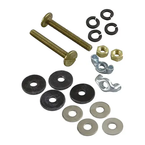 Danco 9D00080819 Toilet Tank Bolt Set Multicolored Brass Multicolored Pair
