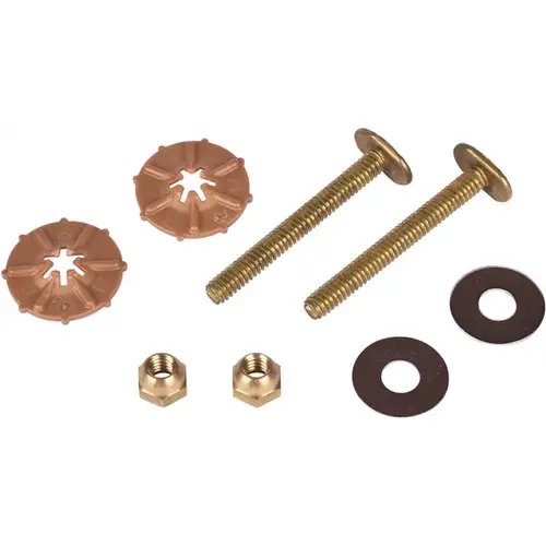 HERCULES 90904 Johni 1/4 in. Quick-Bolt Brass