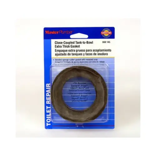Master Plumber 668145-XCP6 Toilet Tank-To-Bowl Gasket - pack of 6