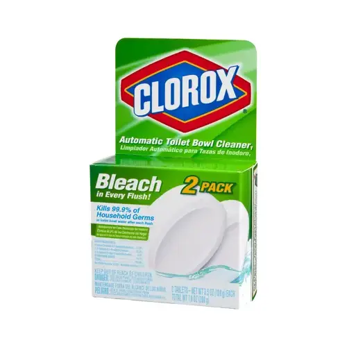 CLOROX 30024-XCP6 00940 Toilet Bowl Cleaner, 3.5 oz, White - pack of 6 Pairs
