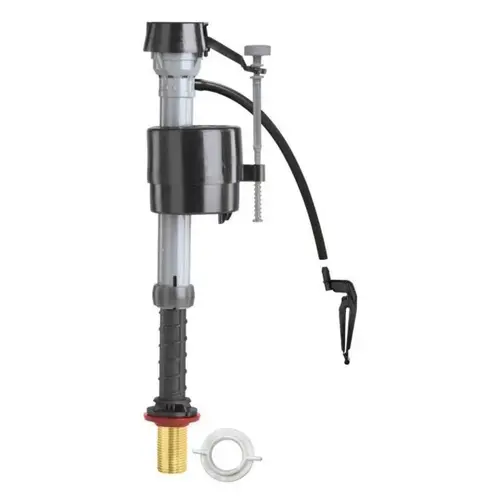 Fluidmaster 400A-019-P4 Fill Valve Black Polish Brass Brass/Plastic For Universal Polish Brass