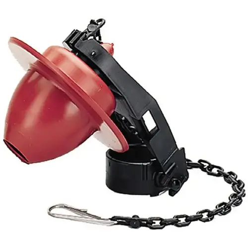 Fluidmaster 501P21 Flapper Tank Ball, Rubber, Red, For: Toilet with 2 in Plastic or Metal Flush Valves