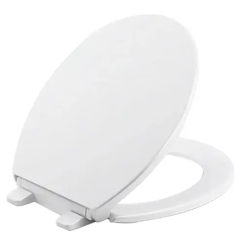 Kohler 20111-0 Toilet Seat Brevia Slow Close Round White Plastic White