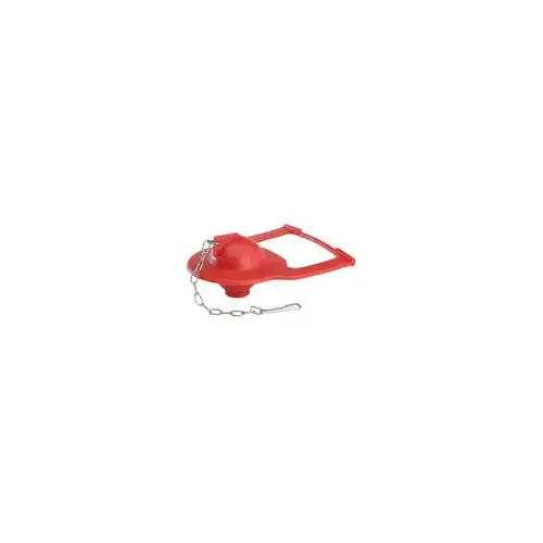 Korky 2011GK Kohler Rubber Hinge Toilet Flapper for 1-Pc. Toilet Red