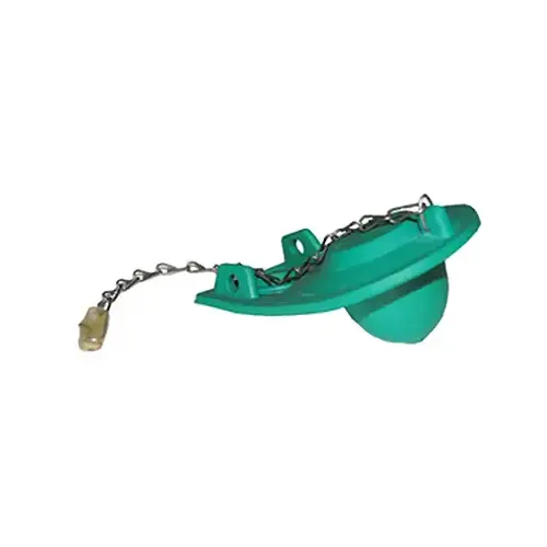 LARSEN SUPPLY CO., INC. 04-1555 Silicone Magnus Green Dura Flap Toilet Flapper