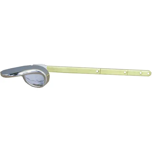 Lasco 04-1745 Universal Fit Chrome Plated Plastic Tank Lever with Brass Arm