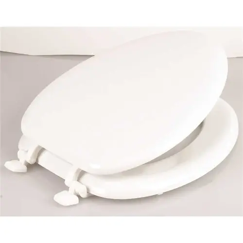 MAINTENANCE WAREHOUSE 568515 Wood Elongated Toilet Seat