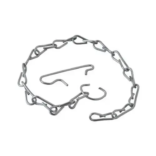 Master Plumber 176-245 Toilet Flapper Chain, Stainless Steel, 9.5-In.