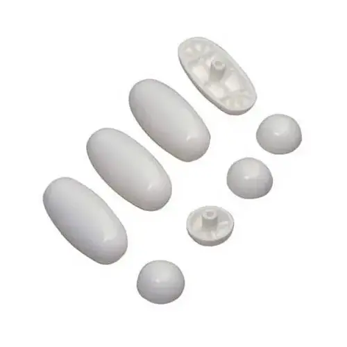 Master Plumber 818-693 Snap-In Toilet Seat Bumper - pack of 8