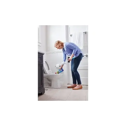 CLOROX 30924 00273 Toilet Bowl Cleaner, 24 oz, Liquid, Bleach, Crisp, Floral, Clear/Pale Green