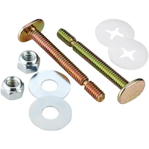 Do it 051735 1/4 In. x 2-1/4 In. Steel Toilet Bolts