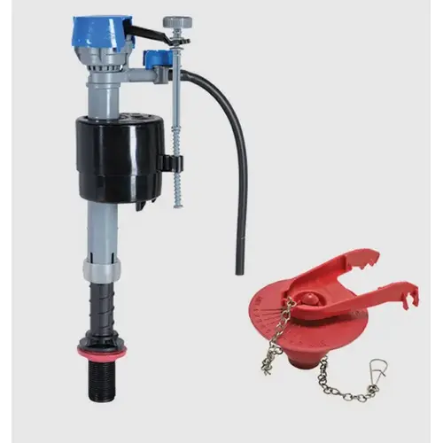 Fluidmaster K-400H-039-T14 PerforMAX PRO Series 402CARHRP14 All-In-One Kit, 1.28, 1.6 gpf, Plastic Body, Multi-Color, Anti-Siphon: Yes Pair