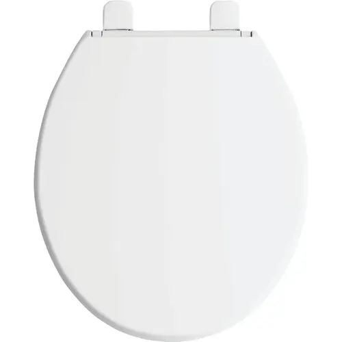 Kohler 4775-0 Brevia Quick-Release Round Closed Front White Plastic Toilet Seat