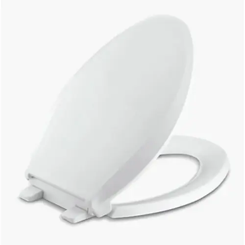 Kohler RB4636-0 Toilet Seat Cachet Slow Close Elongated White Plastic White