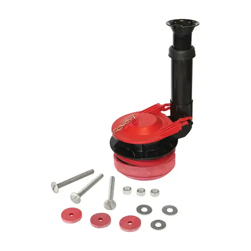 Korky 5030BP Flush Valve Kit Red Red