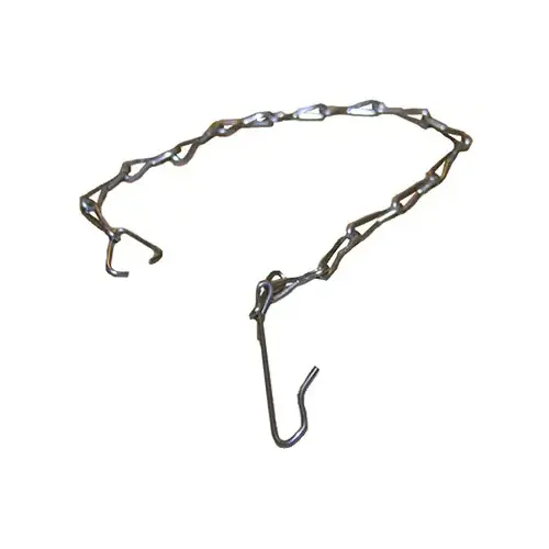 LARSEN SUPPLY CO., INC. 04-1527 Chain and Hook For Toilet Flapper, 9-1/2 In.