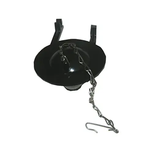 LARSEN SUPPLY CO., INC. 04-1587-XCP6 Toilet Flapper With Chain, Twin-Post Style - pack of 6