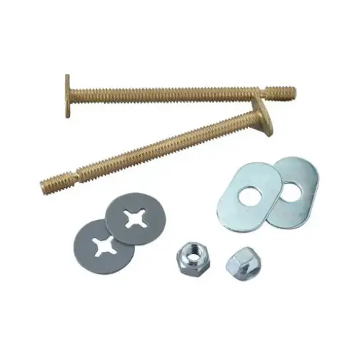 Master Plumber 682-537 Snap-Off Toilet Flange Bolts Pair
