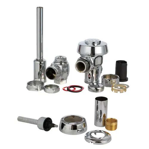 Sloan 3012600 Urinal Flush Valve Royal Silver Polished Chrome Brass Polished Chrome