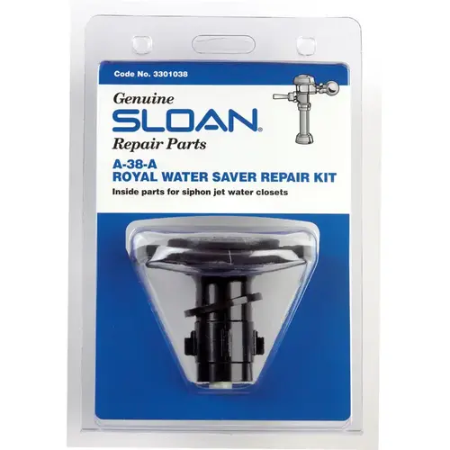 Sloan 3301038 Water Saver Repair Kit Regal Black Plastic Black