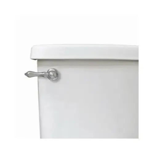 Danco 12060 Danco Universal Decorative Toilet Handle, 9-3/4 in L Flush Arm, Plastic, Brushed Nickel