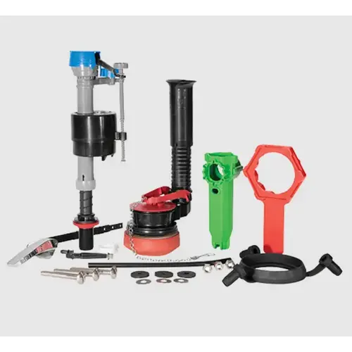 Fluidmaster K-400H-021-P8 Toilet Repair Kit PerforMAX The Everything Multicolored Plastic For Universal Multicolored