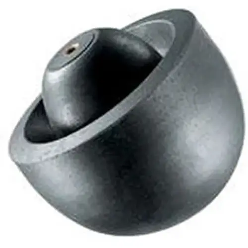 PlumbCraft 7544500 Toilet Tank Ball For Eljer, Black