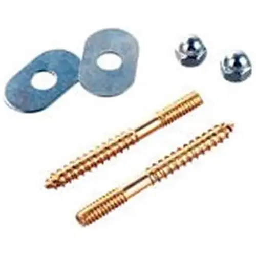 PlumbCraft 7642000T Toilet Screw Set For American Standard